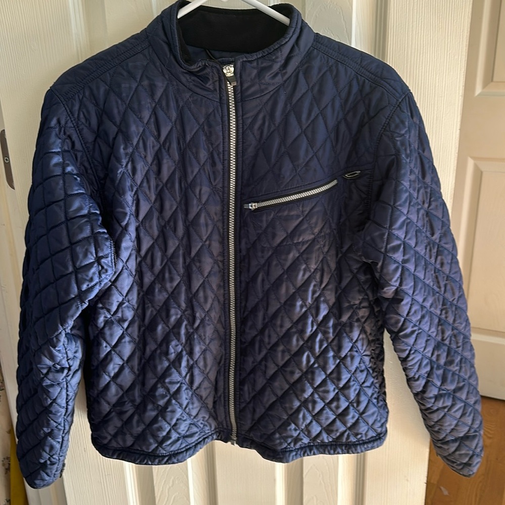 Obermeyer Navy blue quilted jacket